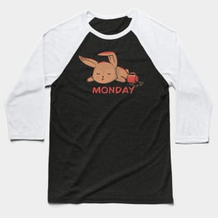 Monday Rabbit Baseball T-Shirt